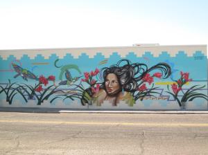 Painted by Nani Chacon, Jaycee Beyale, Warren Montoya, Patience Sabaque and SABA Located in Downtown Las Cruces, New Mexico